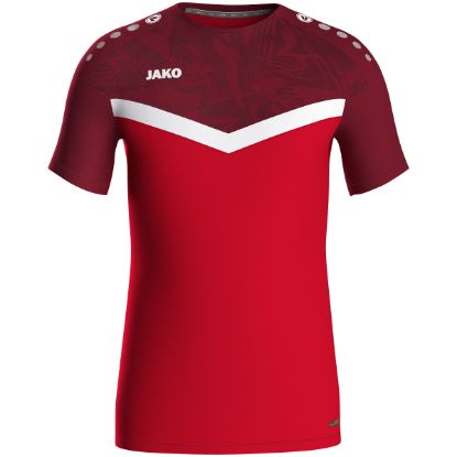Afbeeldingen van T-shirt Iconic rood/wijnrood