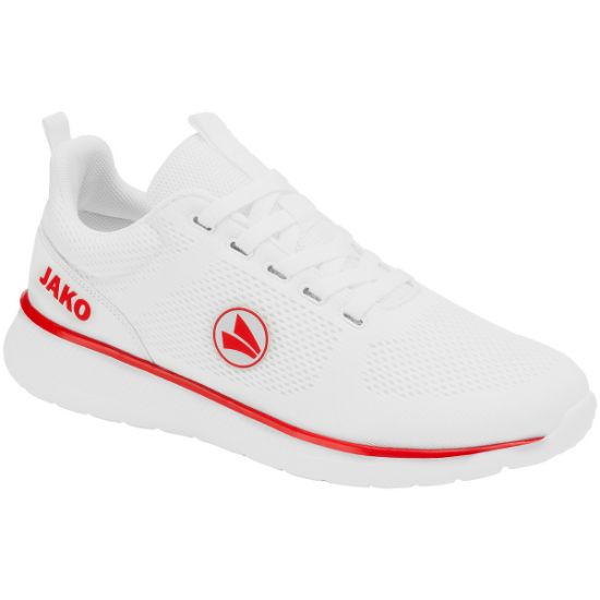 Afbeeldingen van Sneaker Team Mesh wit/rood